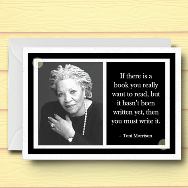 Toni Morrison Card